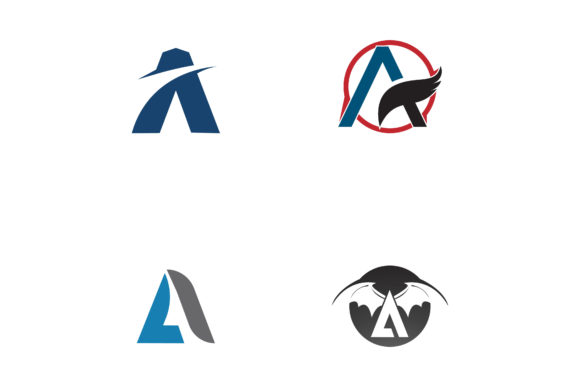 Download A Letter Logo Illustration Design - Letter Collection