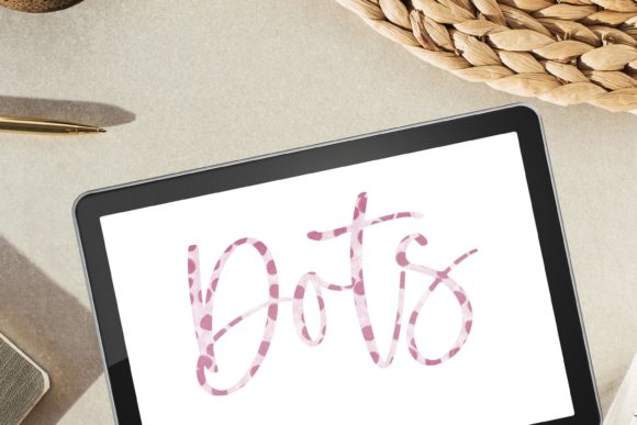 Download Dots Procreate Brush for Hand Lettering - Letter Collection