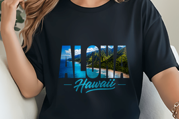 Download Aloha Hawaii Ocean Mountain Letter PNG - Letter Collection