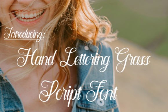 Download Hand Lettering Grass - Letter Collection