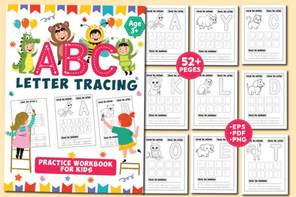 Download ABC Letter Tracing and Coloring Pages - Letter Collection