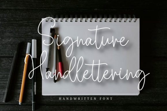 Download Signature Handlettering - Letter Collection