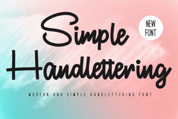 Download Simple Handlettering - Letter Collection