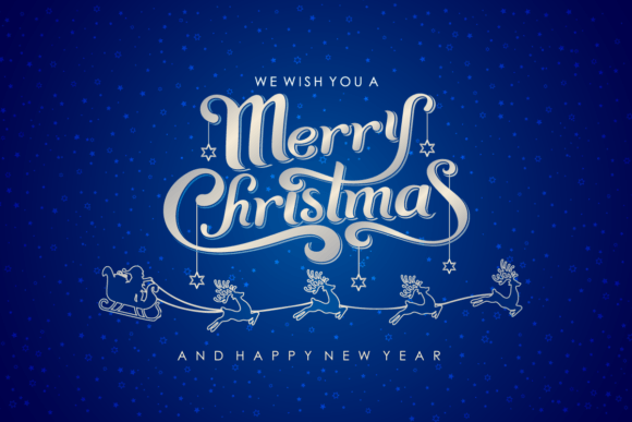 Download Christmas Greeting Card Font Lettering - Letter Collection