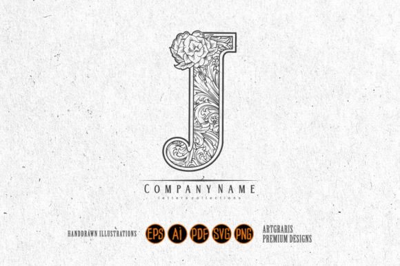 Download Timeless Elegance Letter J Monogram - Letter Collection