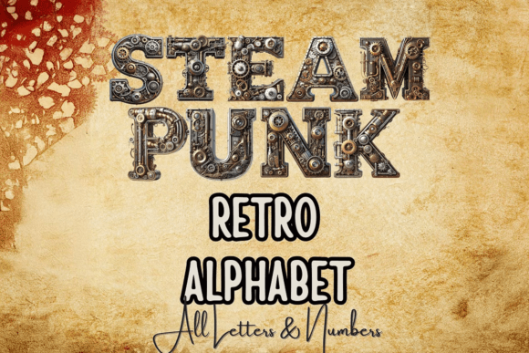 Download Steampunk Alphabet Steampunk Letters - Letter Collection