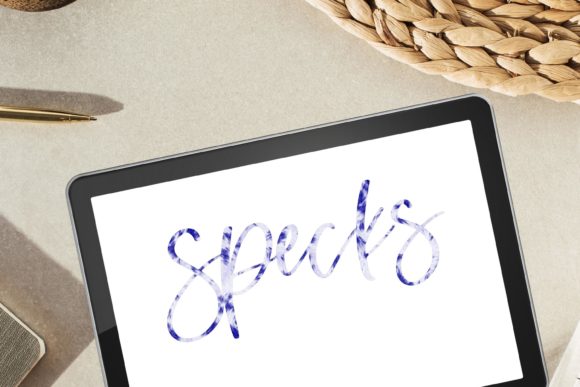Download Specks Procreate Brush for Hand Letterin - Letter Collection