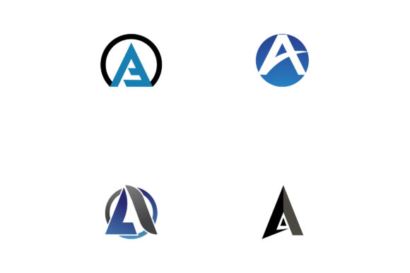 Download A Letter Logo Illustration Design - Letter Collection
